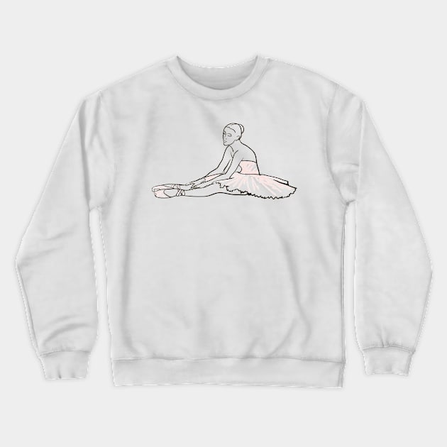 ballerina Crewneck Sweatshirt by Olga Berlet